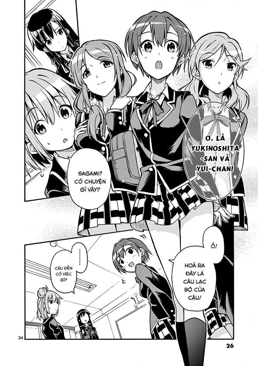 Chuyện Tình Thanh Xuân Bi Hài Của Tôi Quả Nhiên Là Sai Lầm @Comic Chapter 36 - 23