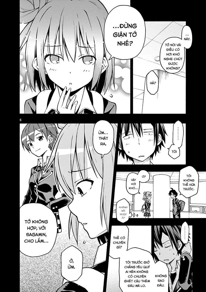 Chuyện Tình Thanh Xuân Bi Hài Của Tôi Quả Nhiên Là Sai Lầm @Comic Chapter 37 - 6