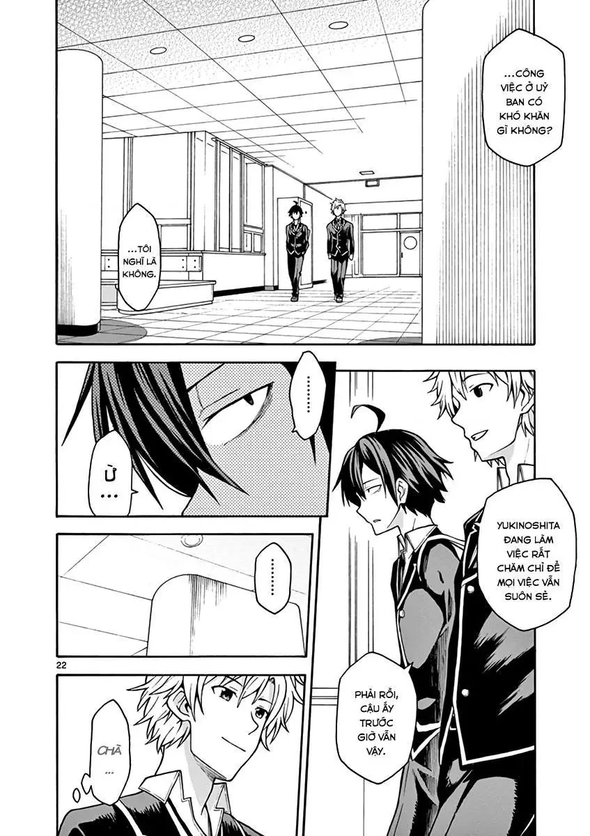 Chuyện Tình Thanh Xuân Bi Hài Của Tôi Quả Nhiên Là Sai Lầm @Comic Chapter 37 - 22