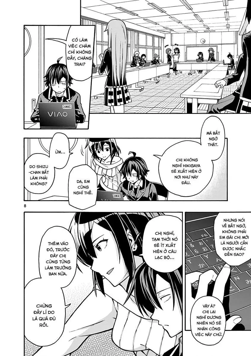Chuyện Tình Thanh Xuân Bi Hài Của Tôi Quả Nhiên Là Sai Lầm @Comic Chapter 38 - 8