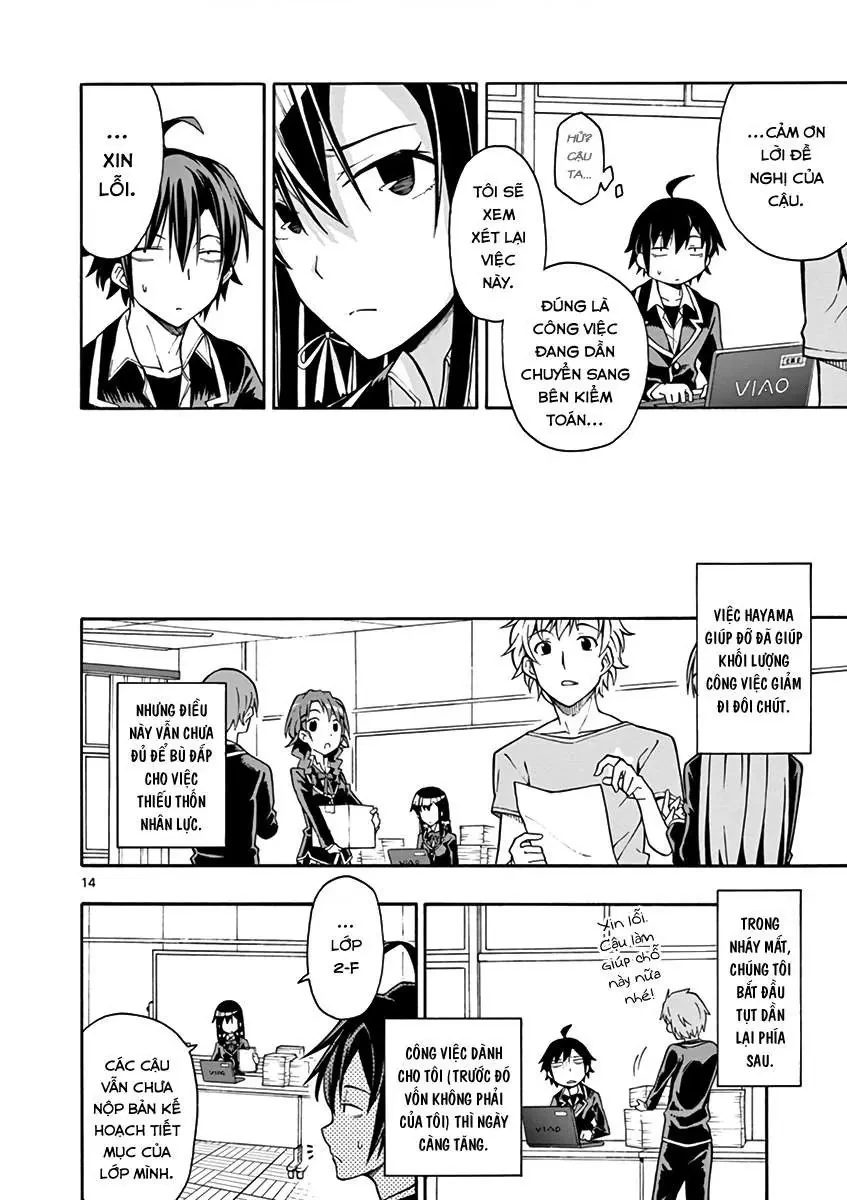 Chuyện Tình Thanh Xuân Bi Hài Của Tôi Quả Nhiên Là Sai Lầm @Comic Chapter 38 - 14