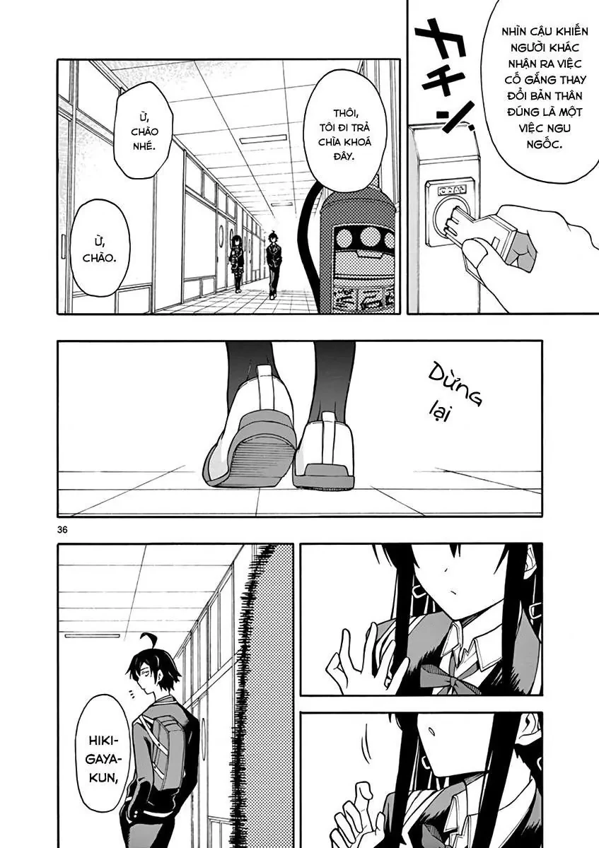 Chuyện Tình Thanh Xuân Bi Hài Của Tôi Quả Nhiên Là Sai Lầm @Comic Chapter 39 - 36