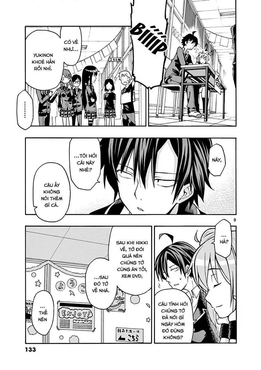 Chuyện Tình Thanh Xuân Bi Hài Của Tôi Quả Nhiên Là Sai Lầm @Comic Chapter 40 - 9