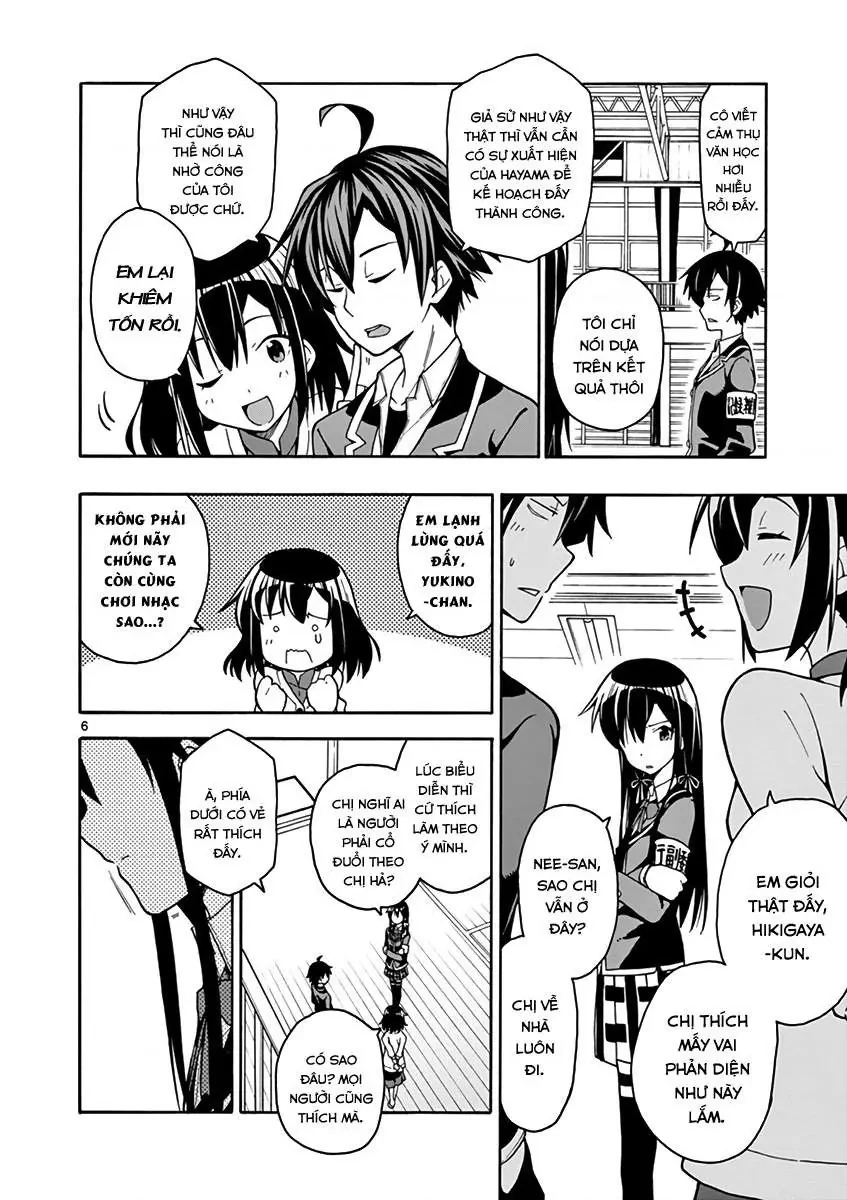 Chuyện Tình Thanh Xuân Bi Hài Của Tôi Quả Nhiên Là Sai Lầm @Comic Chapter 43 - 6
