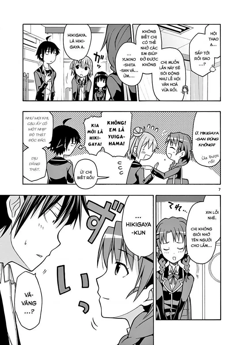 Chuyện Tình Thanh Xuân Bi Hài Của Tôi Quả Nhiên Là Sai Lầm @Comic Chapter 44 - 8