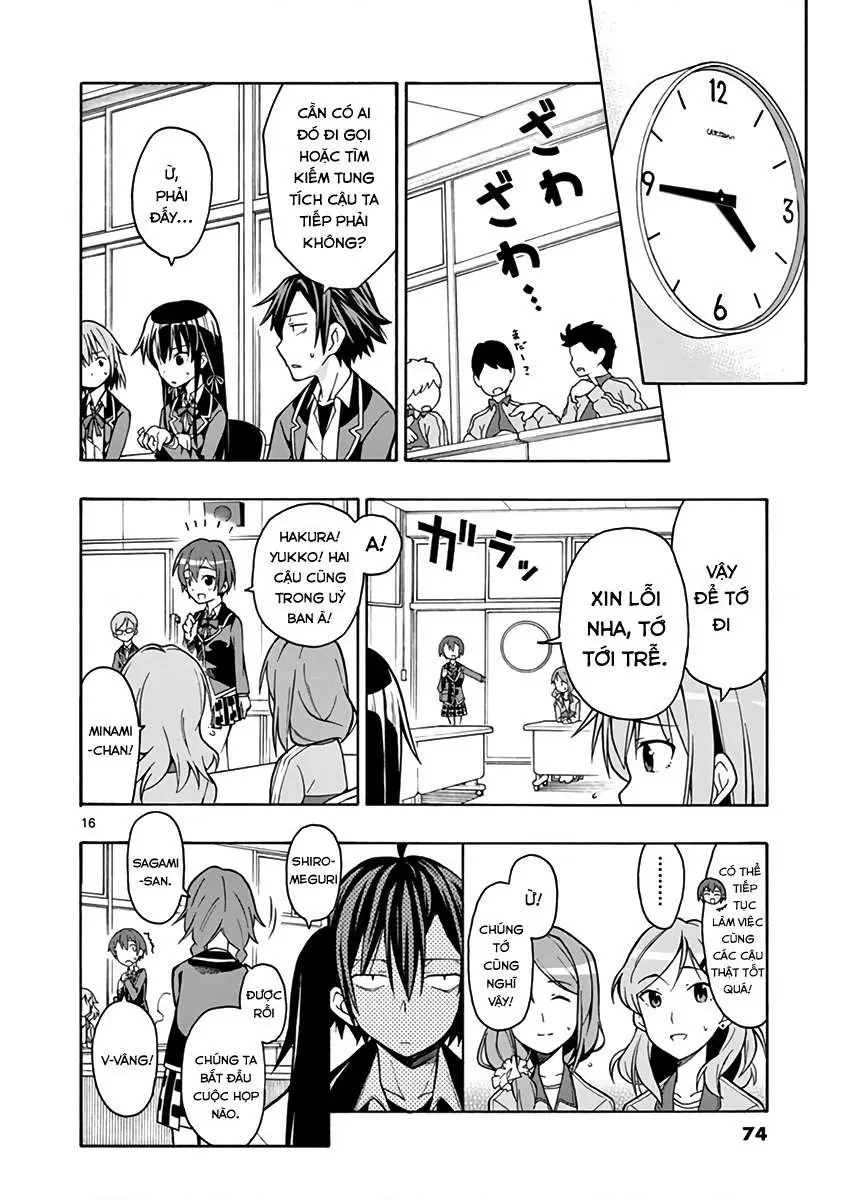 Chuyện Tình Thanh Xuân Bi Hài Của Tôi Quả Nhiên Là Sai Lầm @Comic Chapter 44 - 17