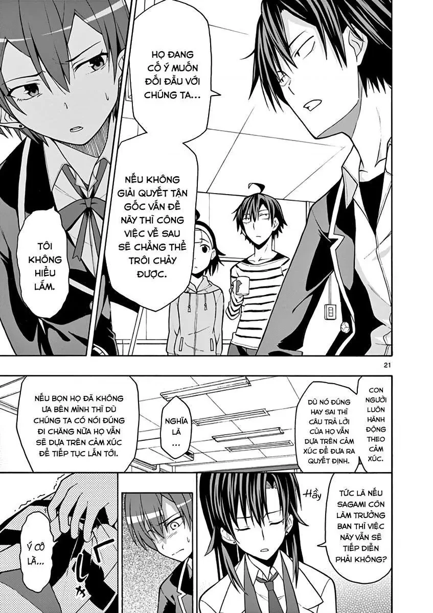 Chuyện Tình Thanh Xuân Bi Hài Của Tôi Quả Nhiên Là Sai Lầm @Comic Chapter 45 - 21