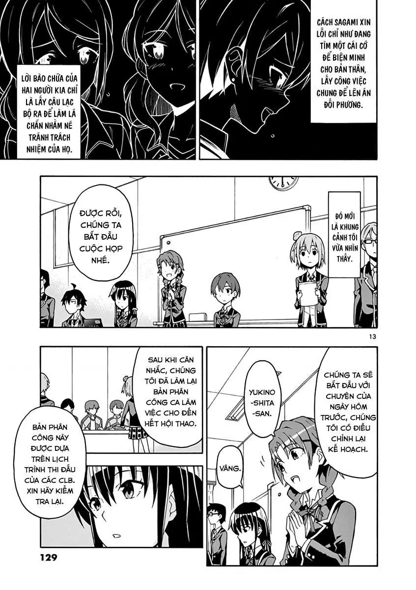 Chuyện Tình Thanh Xuân Bi Hài Của Tôi Quả Nhiên Là Sai Lầm @Comic Chapter 46 - 14