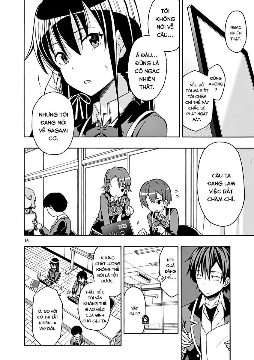 Chuyện Tình Thanh Xuân Bi Hài Của Tôi Quả Nhiên Là Sai Lầm @Comic Chapter 46 - 17