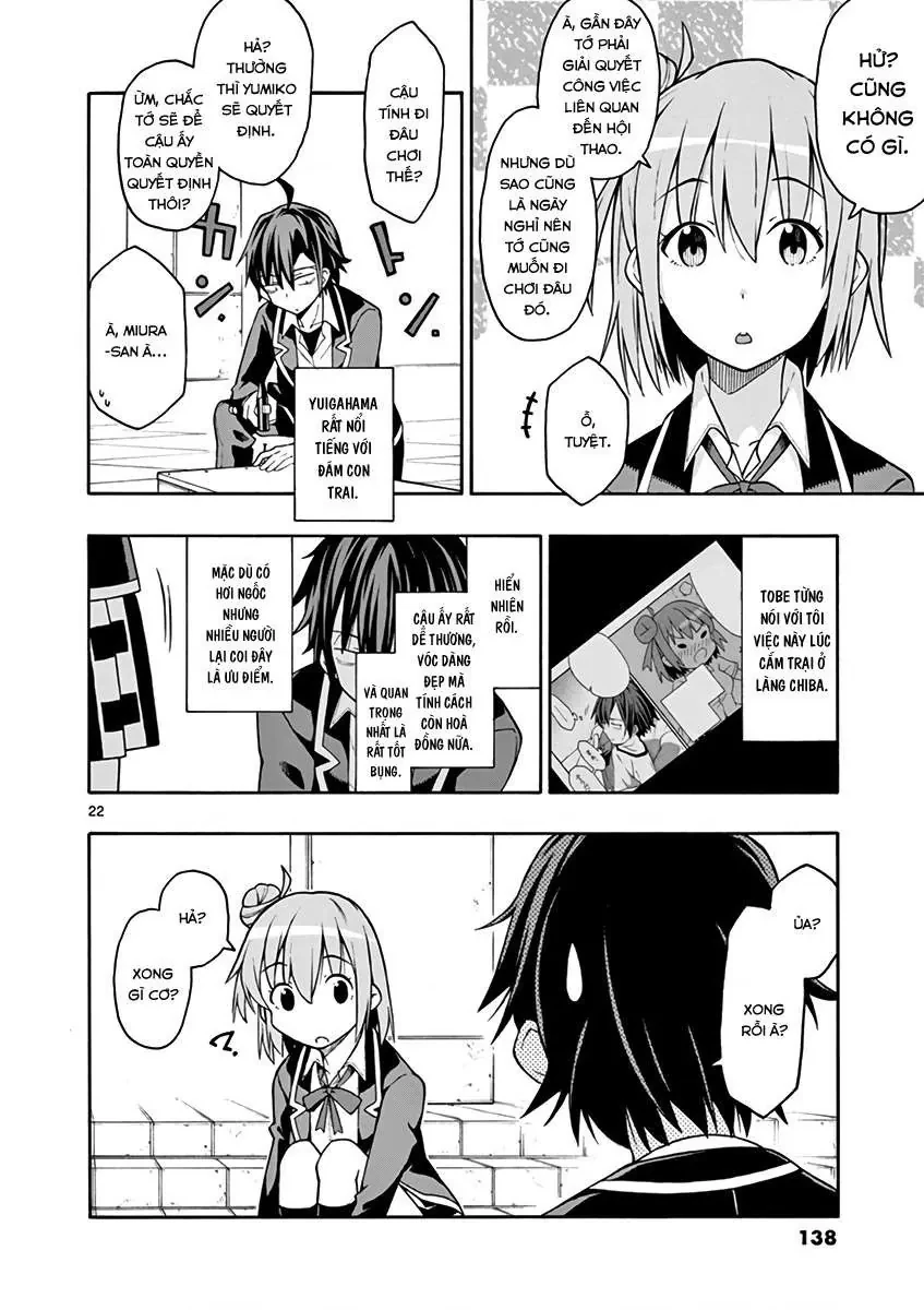 Chuyện Tình Thanh Xuân Bi Hài Của Tôi Quả Nhiên Là Sai Lầm @Comic Chapter 46 - 23