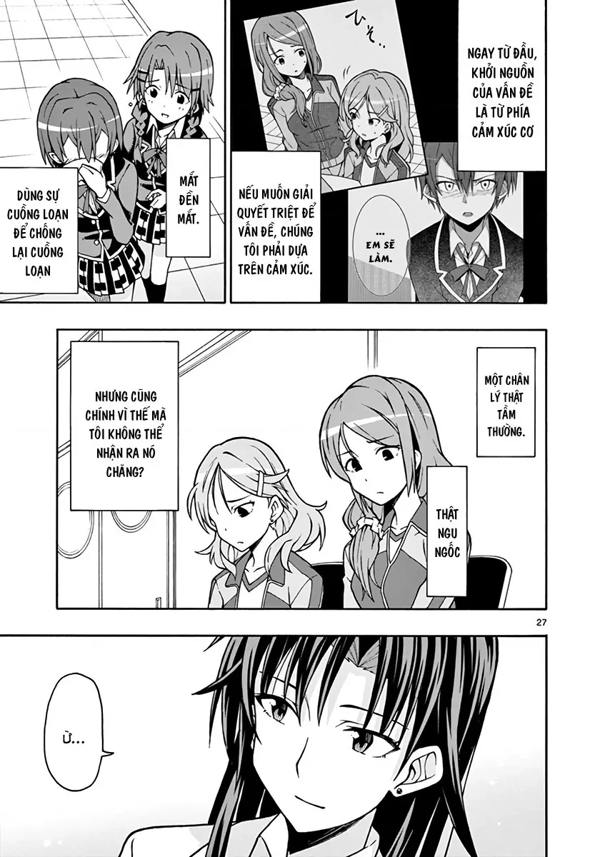 Chuyện Tình Thanh Xuân Bi Hài Của Tôi Quả Nhiên Là Sai Lầm @Comic Chapter 48 - 24