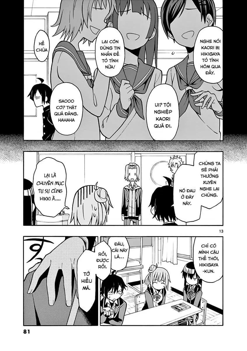 Chuyện Tình Thanh Xuân Bi Hài Của Tôi Quả Nhiên Là Sai Lầm @Comic Chapter 50 - 14