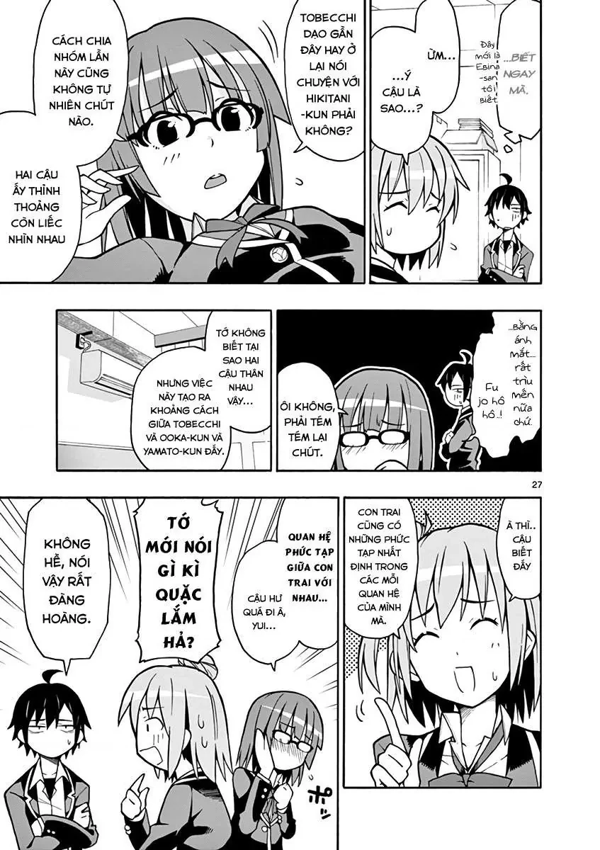 Chuyện Tình Thanh Xuân Bi Hài Của Tôi Quả Nhiên Là Sai Lầm @Comic Chapter 50 - 28