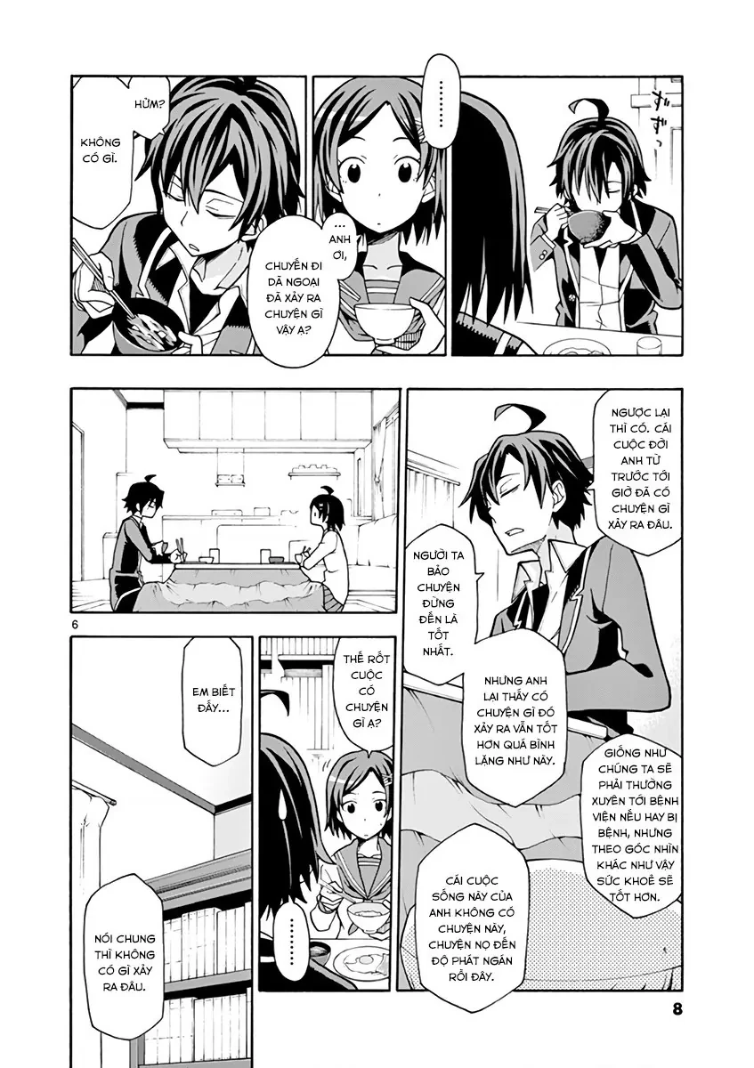Chuyện Tình Thanh Xuân Bi Hài Của Tôi Quả Nhiên Là Sai Lầm @Comic Chapter 54 - 6
