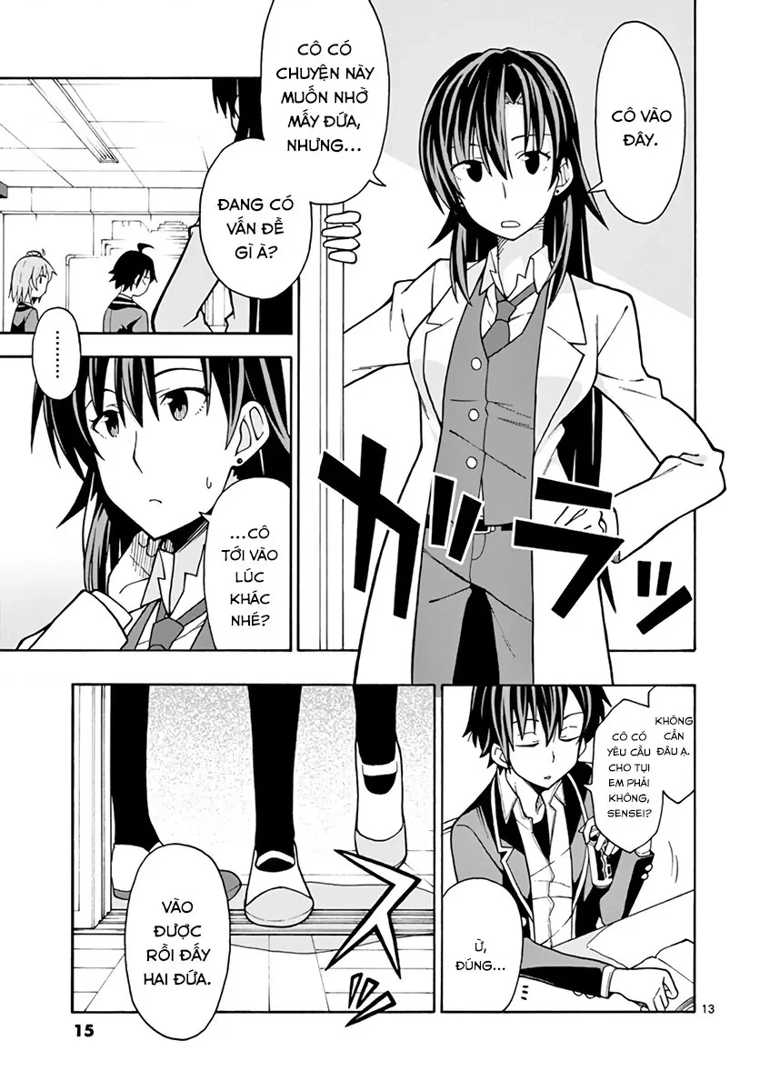 Chuyện Tình Thanh Xuân Bi Hài Của Tôi Quả Nhiên Là Sai Lầm @Comic Chapter 54 - 13
