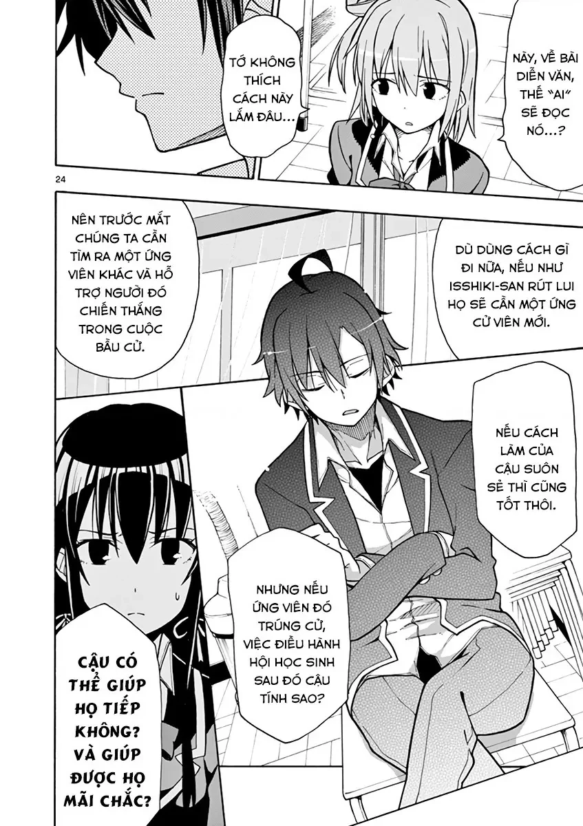 Chuyện Tình Thanh Xuân Bi Hài Của Tôi Quả Nhiên Là Sai Lầm @Comic Chapter 54 - 24
