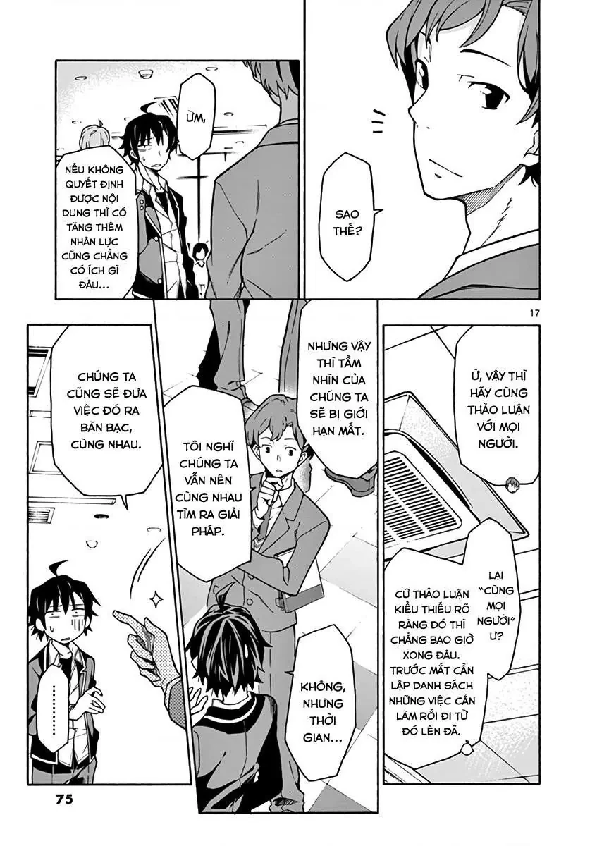 Chuyện Tình Thanh Xuân Bi Hài Của Tôi Quả Nhiên Là Sai Lầm @Comic Chapter 61 - 17