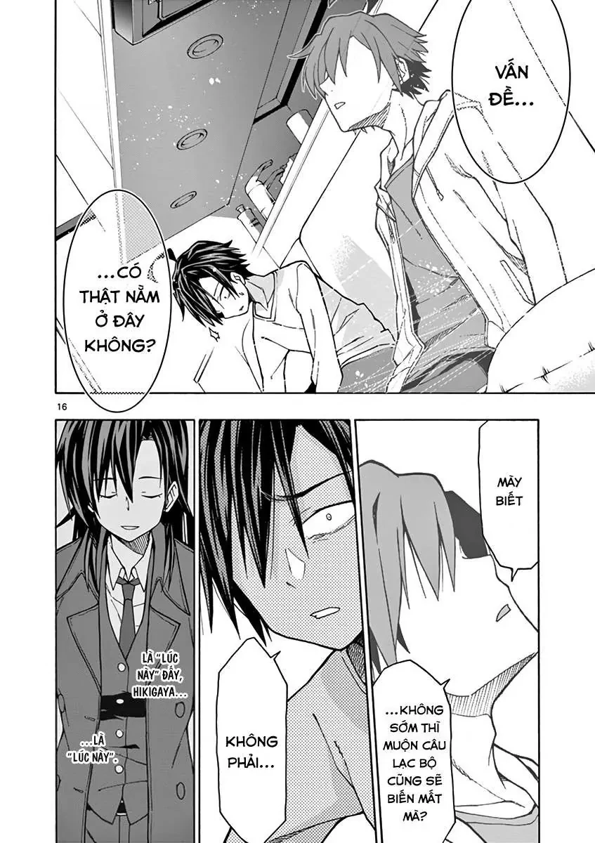 Chuyện Tình Thanh Xuân Bi Hài Của Tôi Quả Nhiên Là Sai Lầm @Comic Chapter 63 - 16