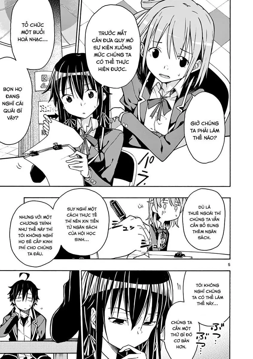 Chuyện Tình Thanh Xuân Bi Hài Của Tôi Quả Nhiên Là Sai Lầm @Comic Chapter 65 - 4