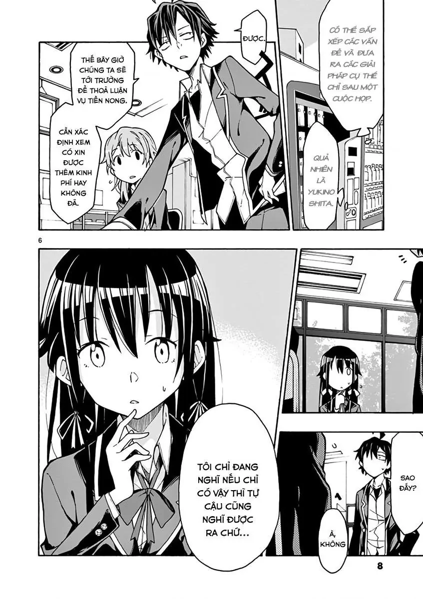 Chuyện Tình Thanh Xuân Bi Hài Của Tôi Quả Nhiên Là Sai Lầm @Comic Chapter 65 - 5