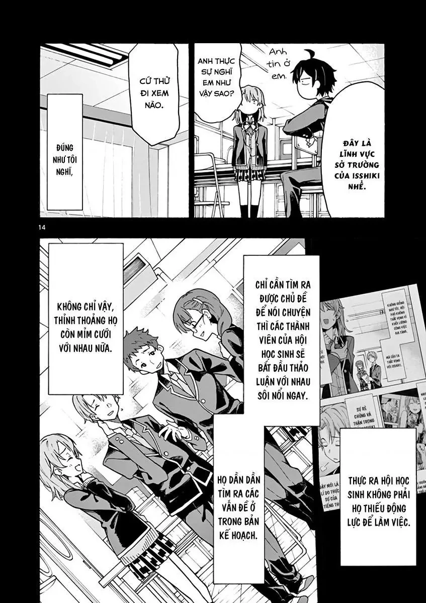 Chuyện Tình Thanh Xuân Bi Hài Của Tôi Quả Nhiên Là Sai Lầm @Comic Chapter 69 - 14