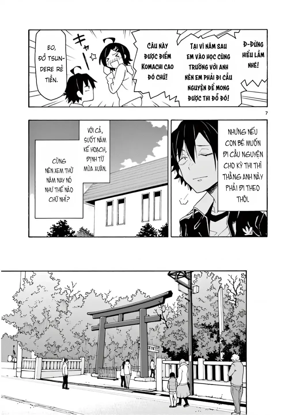 Chuyện Tình Thanh Xuân Bi Hài Của Tôi Quả Nhiên Là Sai Lầm @Comic Chapter 73 - 7