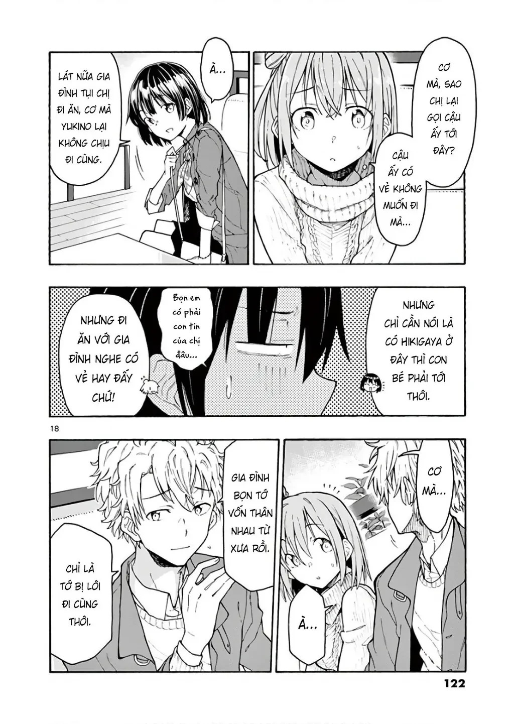 Chuyện Tình Thanh Xuân Bi Hài Của Tôi Quả Nhiên Là Sai Lầm @Comic Chapter 74 - 18