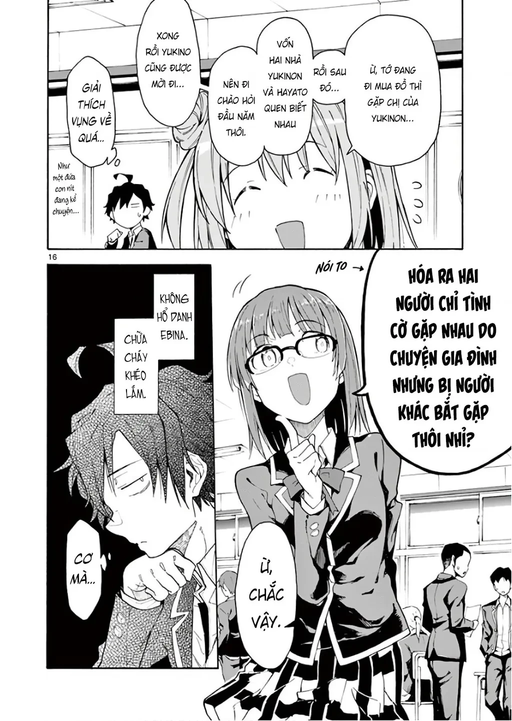 Chuyện Tình Thanh Xuân Bi Hài Của Tôi Quả Nhiên Là Sai Lầm @Comic Chapter 75 - 16