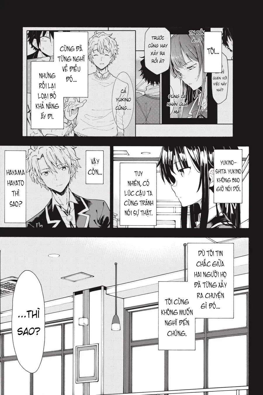 Chuyện Tình Thanh Xuân Bi Hài Của Tôi Quả Nhiên Là Sai Lầm @Comic Chapter 77 - 7