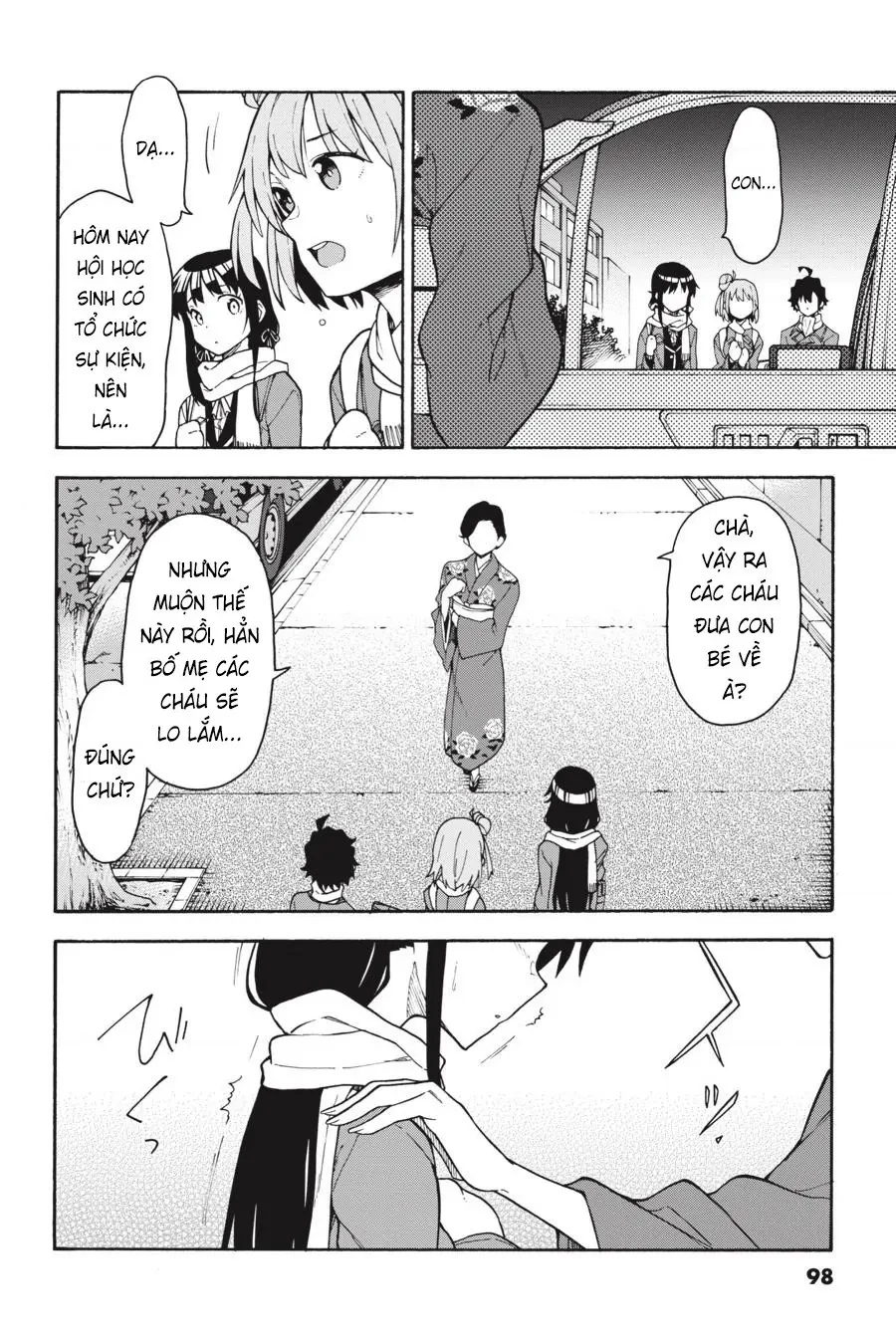 Chuyện Tình Thanh Xuân Bi Hài Của Tôi Quả Nhiên Là Sai Lầm @Comic Chapter 85 - 4