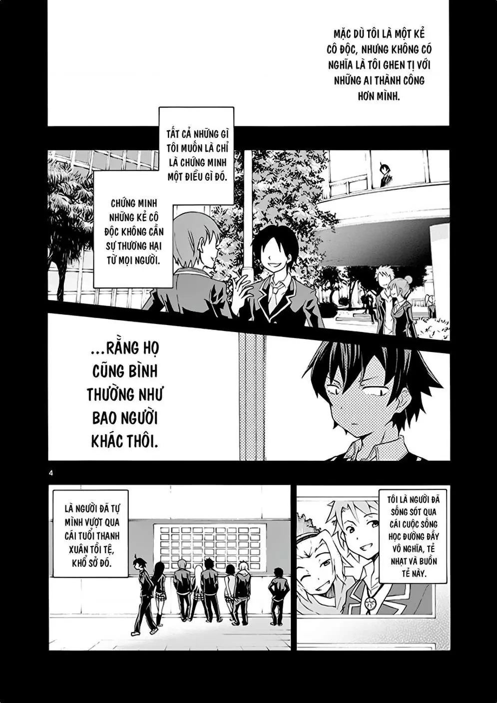 Chuyện Tình Thanh Xuân Bi Hài Của Tôi Quả Nhiên Là Sai Lầm @Comic Chapter 8 - 4