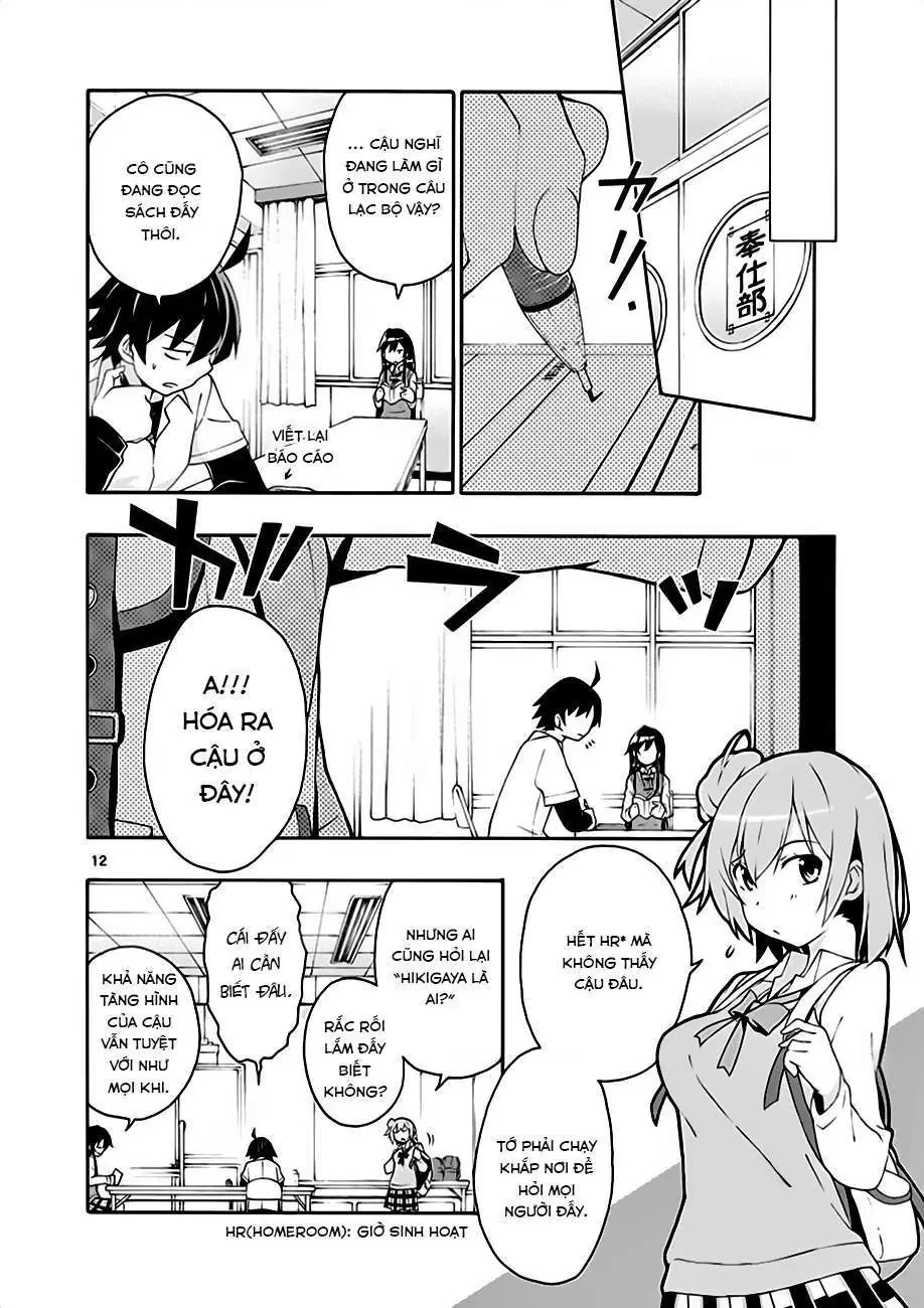 Chuyện Tình Thanh Xuân Bi Hài Của Tôi Quả Nhiên Là Sai Lầm @Comic Chapter 9 - 11