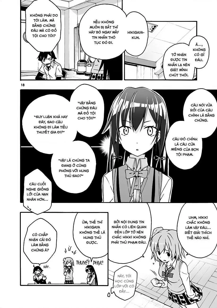 Chuyện Tình Thanh Xuân Bi Hài Của Tôi Quả Nhiên Là Sai Lầm @Comic Chapter 9 - 17