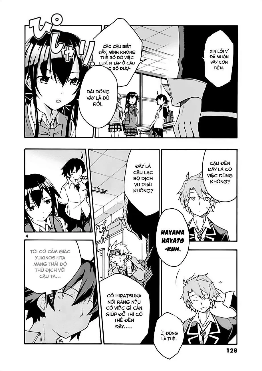 Chuyện Tình Thanh Xuân Bi Hài Của Tôi Quả Nhiên Là Sai Lầm @Comic Chapter 10 - 4