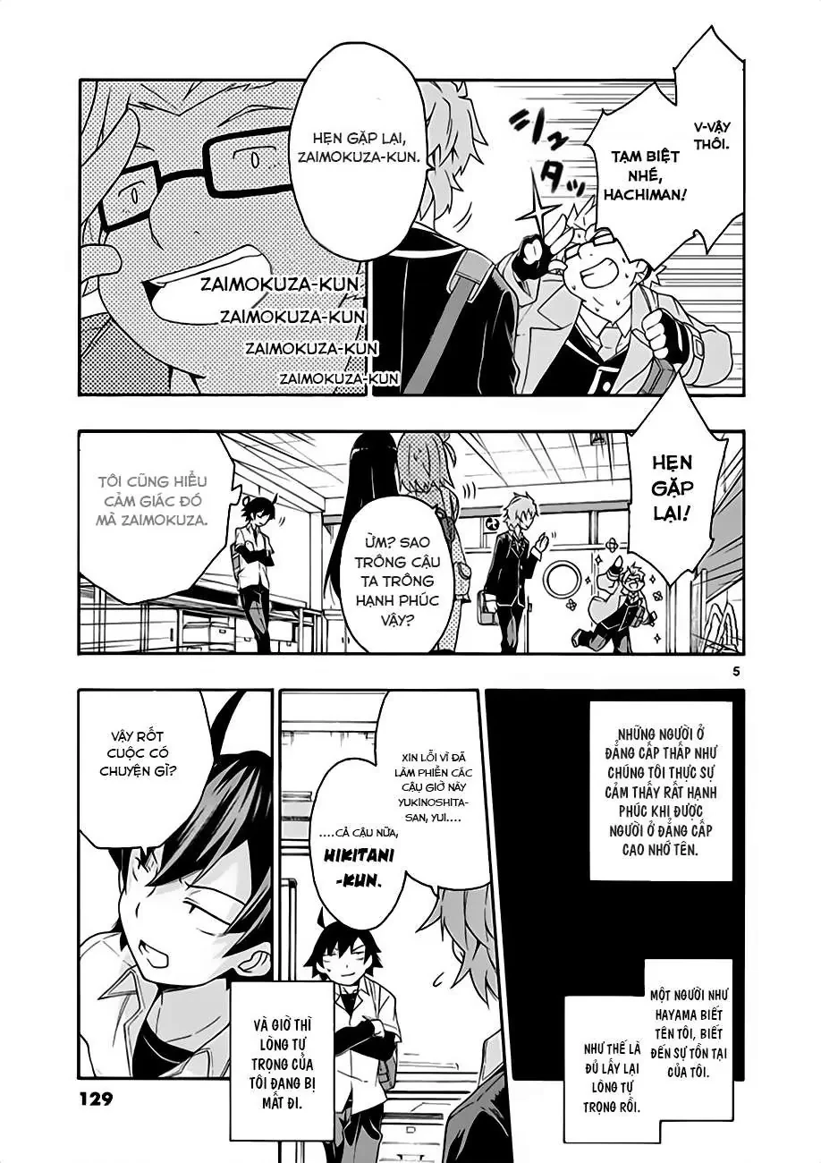 Chuyện Tình Thanh Xuân Bi Hài Của Tôi Quả Nhiên Là Sai Lầm @Comic Chapter 10 - 5