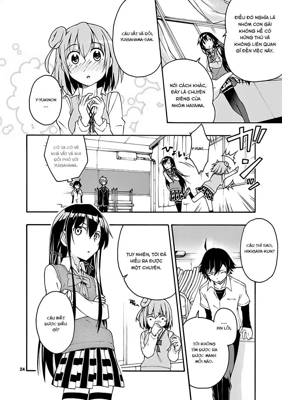 Chuyện Tình Thanh Xuân Bi Hài Của Tôi Quả Nhiên Là Sai Lầm @Comic Chapter 10 - 24