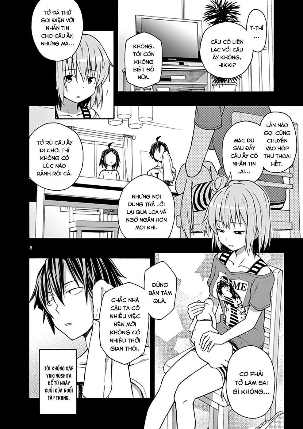 Chuyện Tình Thanh Xuân Bi Hài Của Tôi Quả Nhiên Là Sai Lầm @Comic Chapter 30 - 7