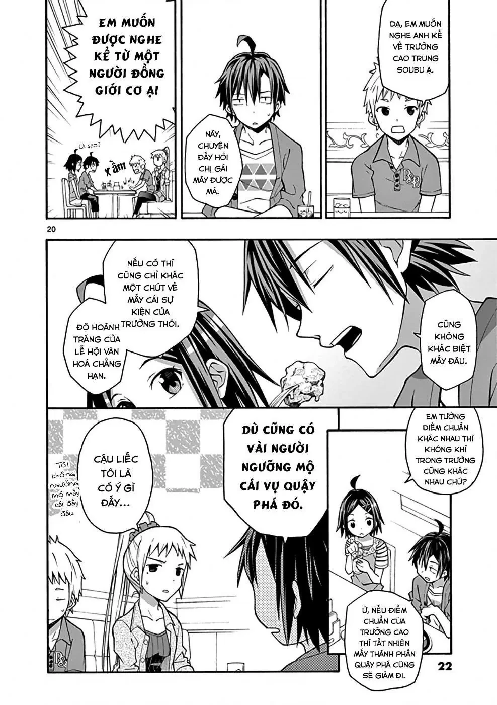 Chuyện Tình Thanh Xuân Bi Hài Của Tôi Quả Nhiên Là Sai Lầm @Comic Chapter 30 - 18