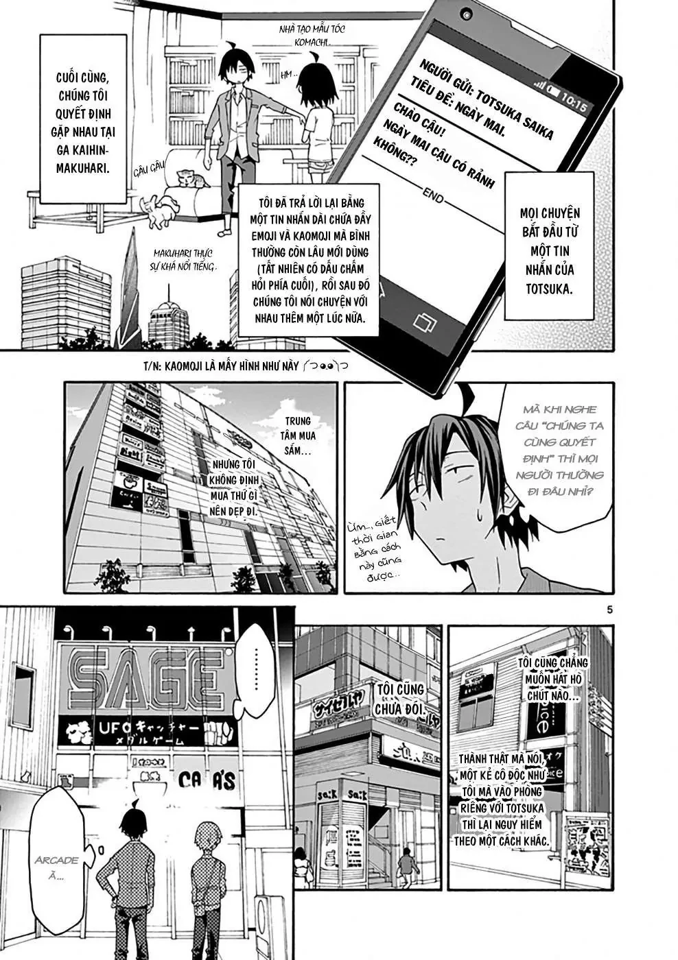 Chuyện Tình Thanh Xuân Bi Hài Của Tôi Quả Nhiên Là Sai Lầm @Comic Chapter 31 - 5