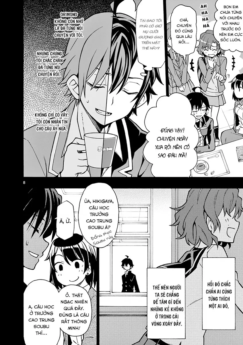 Chuyện Tình Thanh Xuân Bi Hài Của Tôi Quả Nhiên Là Sai Lầm @Comic Chapter 55 - 8