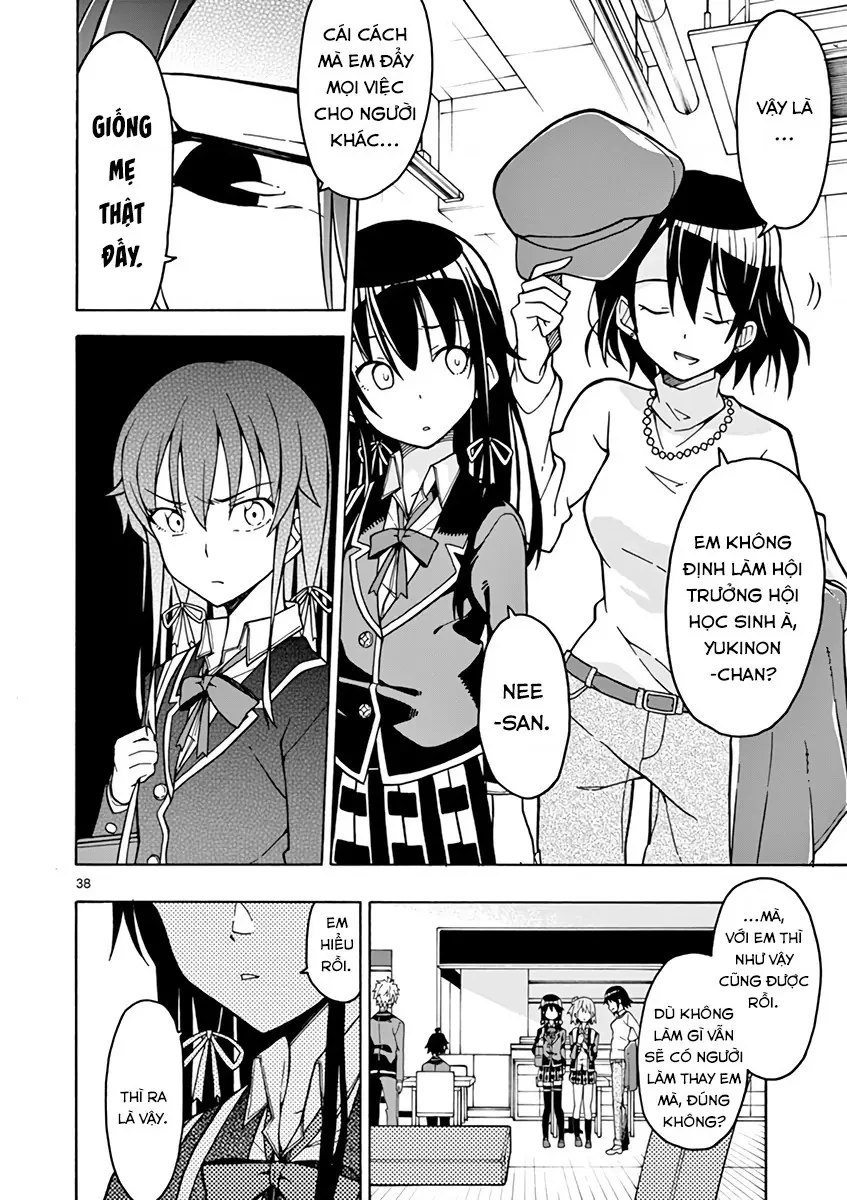 Chuyện Tình Thanh Xuân Bi Hài Của Tôi Quả Nhiên Là Sai Lầm @Comic Chapter 55 - 37