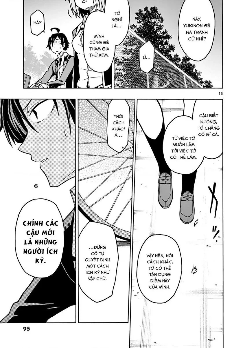 Chuyện Tình Thanh Xuân Bi Hài Của Tôi Quả Nhiên Là Sai Lầm @Comic Chapter 56 - 15