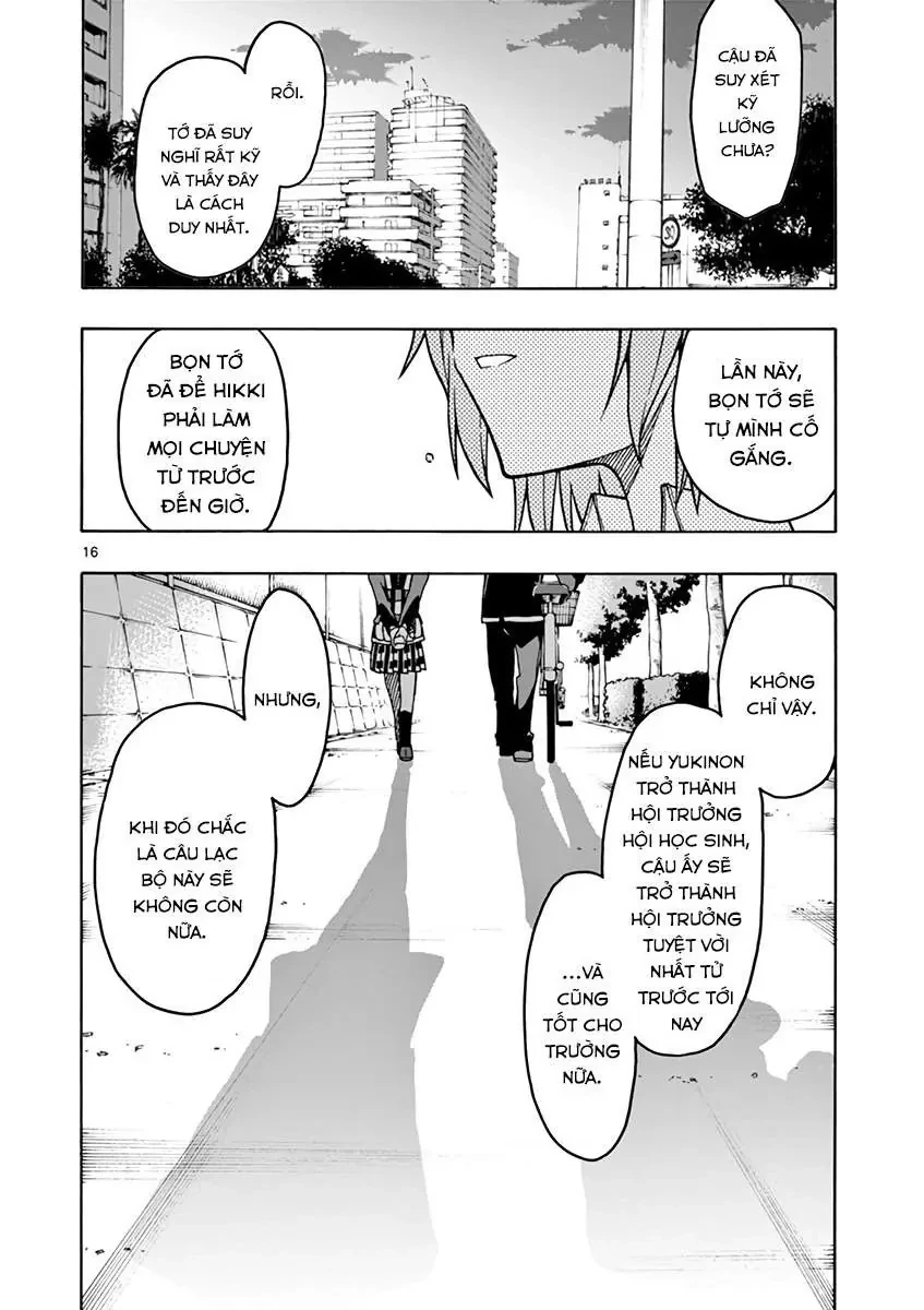 Chuyện Tình Thanh Xuân Bi Hài Của Tôi Quả Nhiên Là Sai Lầm @Comic Chapter 56 - 16