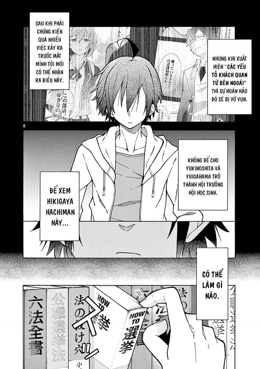Chuyện Tình Thanh Xuân Bi Hài Của Tôi Quả Nhiên Là Sai Lầm @Comic Chapter 57 - 8