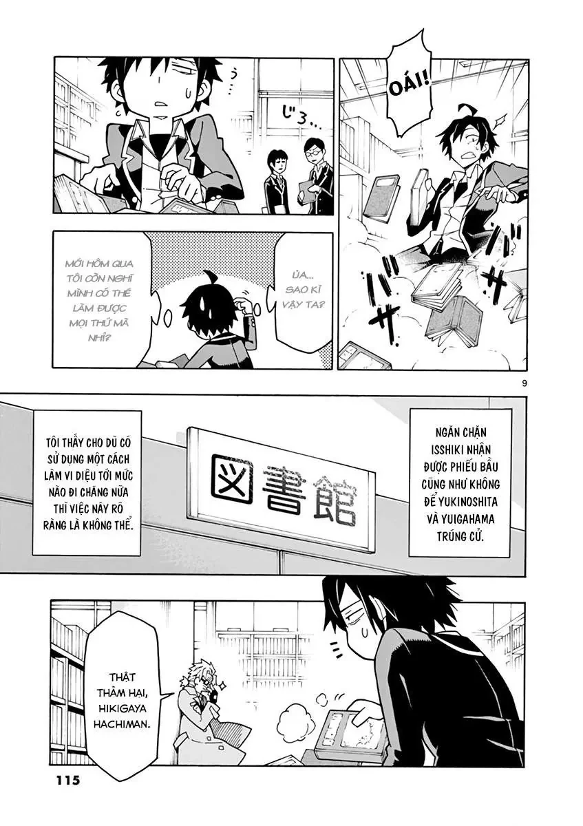 Chuyện Tình Thanh Xuân Bi Hài Của Tôi Quả Nhiên Là Sai Lầm @Comic Chapter 57 - 9