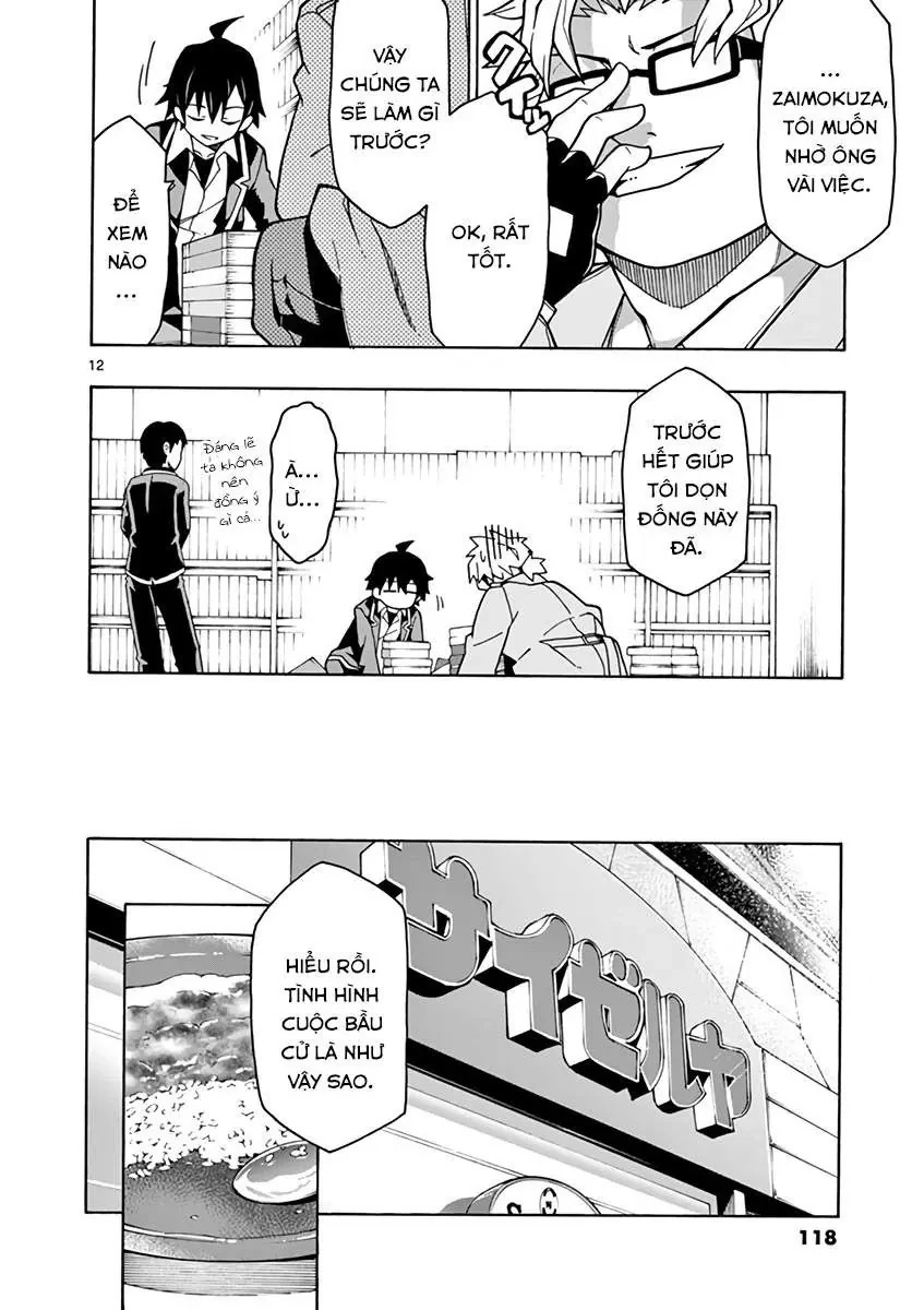 Chuyện Tình Thanh Xuân Bi Hài Của Tôi Quả Nhiên Là Sai Lầm @Comic Chapter 57 - 12