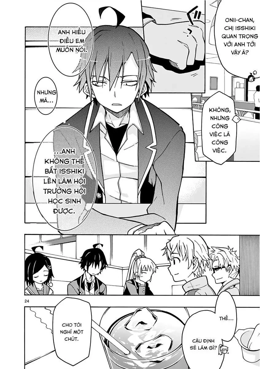 Chuyện Tình Thanh Xuân Bi Hài Của Tôi Quả Nhiên Là Sai Lầm @Comic Chapter 57 - 23