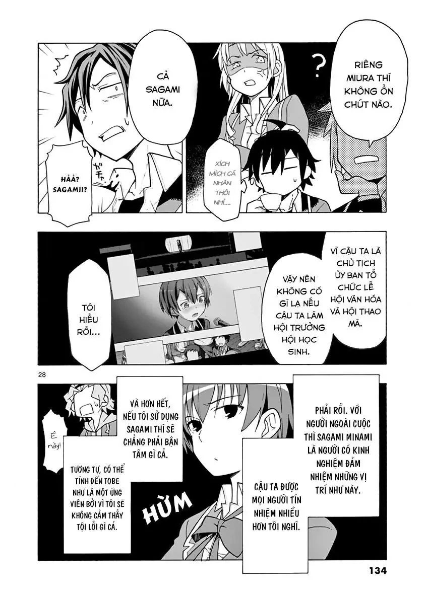 Chuyện Tình Thanh Xuân Bi Hài Của Tôi Quả Nhiên Là Sai Lầm @Comic Chapter 57 - 27