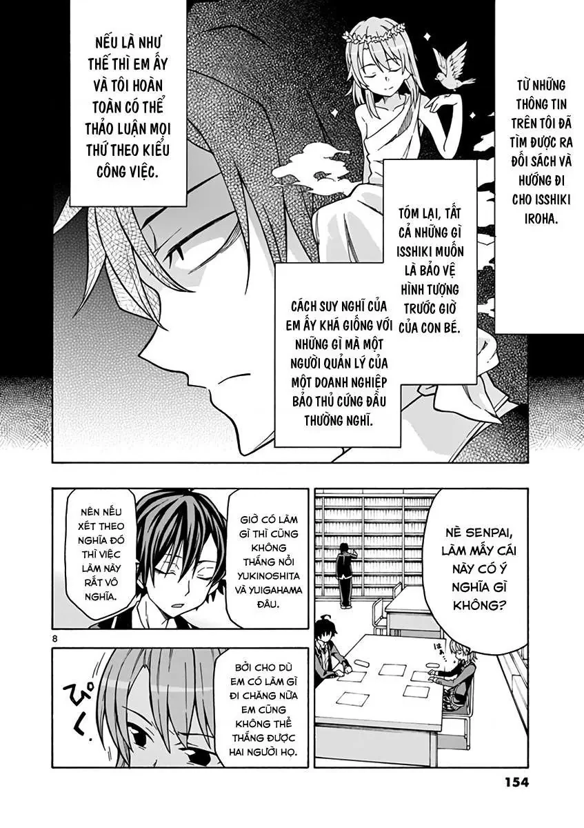 Chuyện Tình Thanh Xuân Bi Hài Của Tôi Quả Nhiên Là Sai Lầm @Comic Chapter 58 - 8