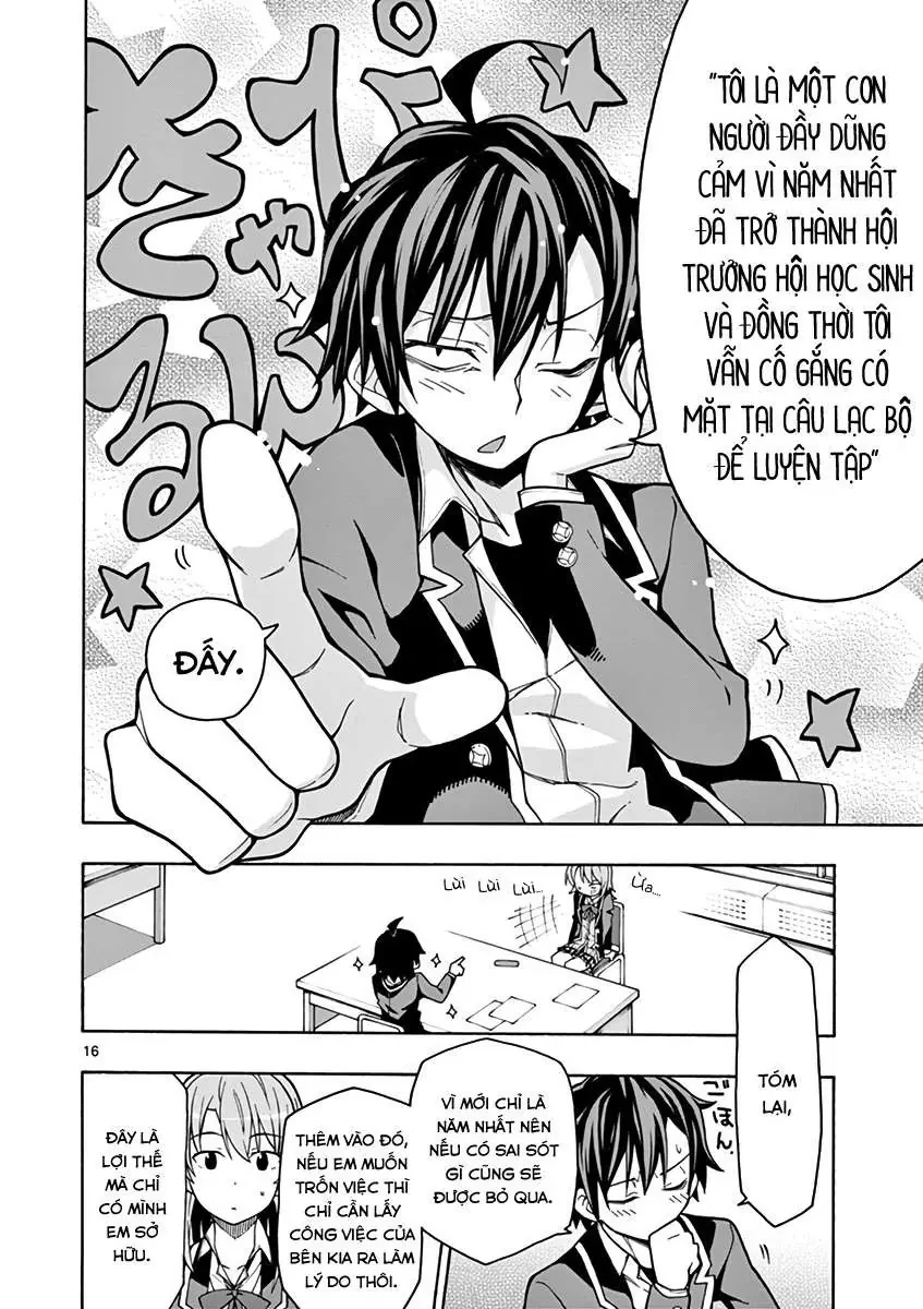 Chuyện Tình Thanh Xuân Bi Hài Của Tôi Quả Nhiên Là Sai Lầm @Comic Chapter 58 - 16